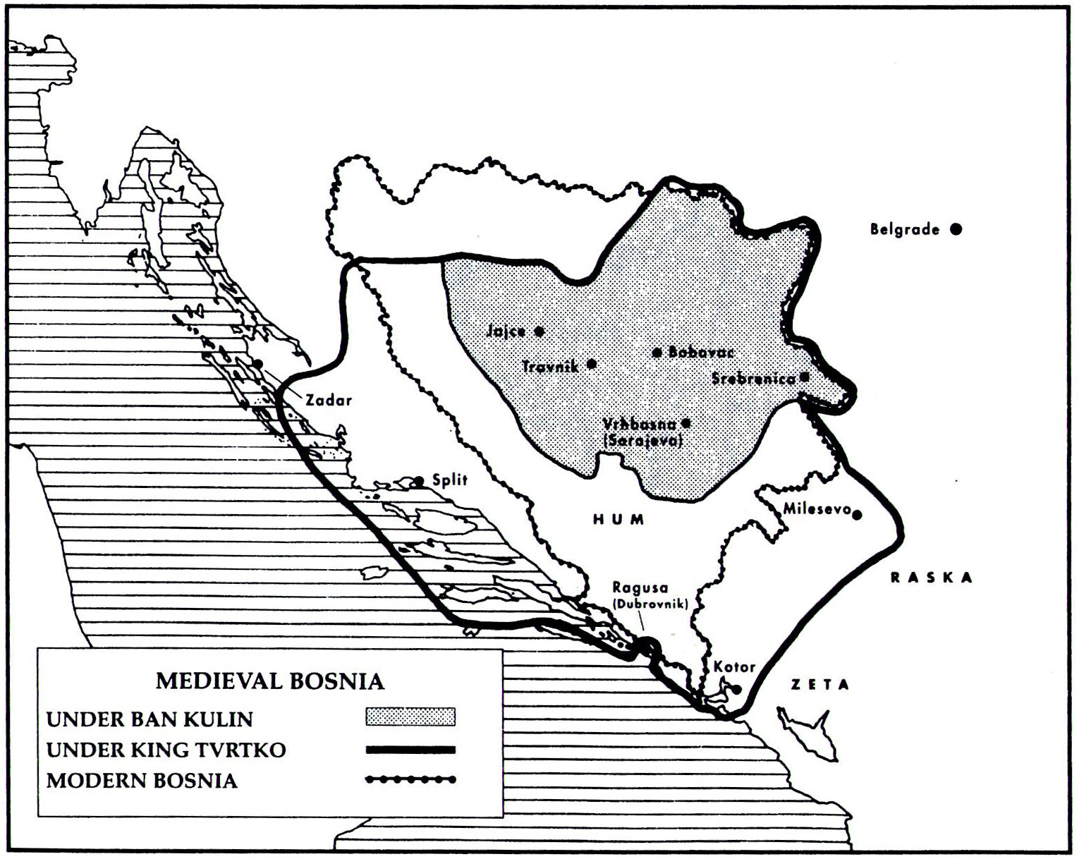 The History of Bosnia
